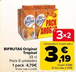 Oferta de Bifrutas -  Original Tropical en Carrefour