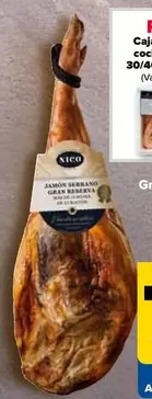 Oferta de Nico - Jamón Serrano Gran Reserva  por 75€ en Carrefour