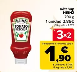 Oferta de Heinz - Ketchup  en Carrefour