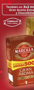 Oferta de Marcilla - Cafe Molido Natural O Mezcla Gran Aroma en Carrefour