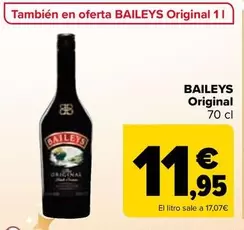 Oferta de Baileys - Original por 11,95€ en Carrefour