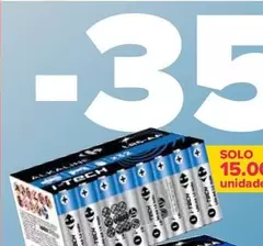 Oferta de Carrefour - Pack 32 Pilas Aa O Aaa por 8,99€ en Carrefour