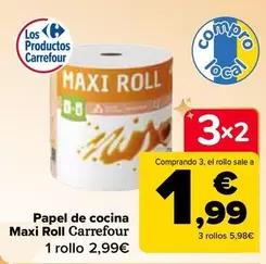 Oferta de Carrefour - Papel Higiénico Maxi Roll en Carrefour