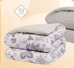 Oferta de Tex Home - Edredón Microfibra Velour Liso / Estampado por 38€ en Carrefour