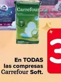 Oferta de Carrefour Soft - En Todas Las Compresas en Carrefour