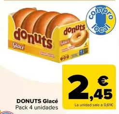 Oferta de Donuts - Glace  por 2,45€ en Carrefour