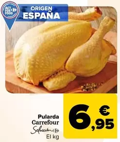 Oferta de Carrefour - Pularda   por 6,95€ en Carrefour