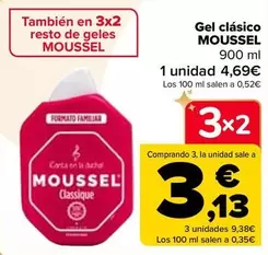 Oferta de Moussel - Gel Clasico en Carrefour