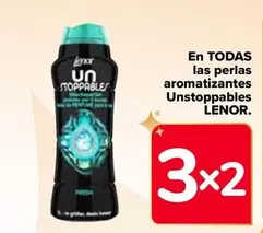 Oferta de Lenor - En Todas Las Perlas Aromatizantes Unstoppables en Carrefour