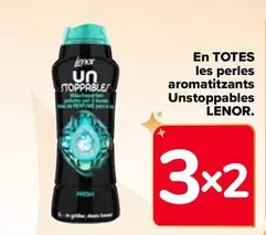 Oferta de Lenor - En Todas Las Perlas Aromatizantes Unstoppables en Carrefour