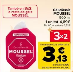 Oferta de Moussel - Gel Clasico en Carrefour