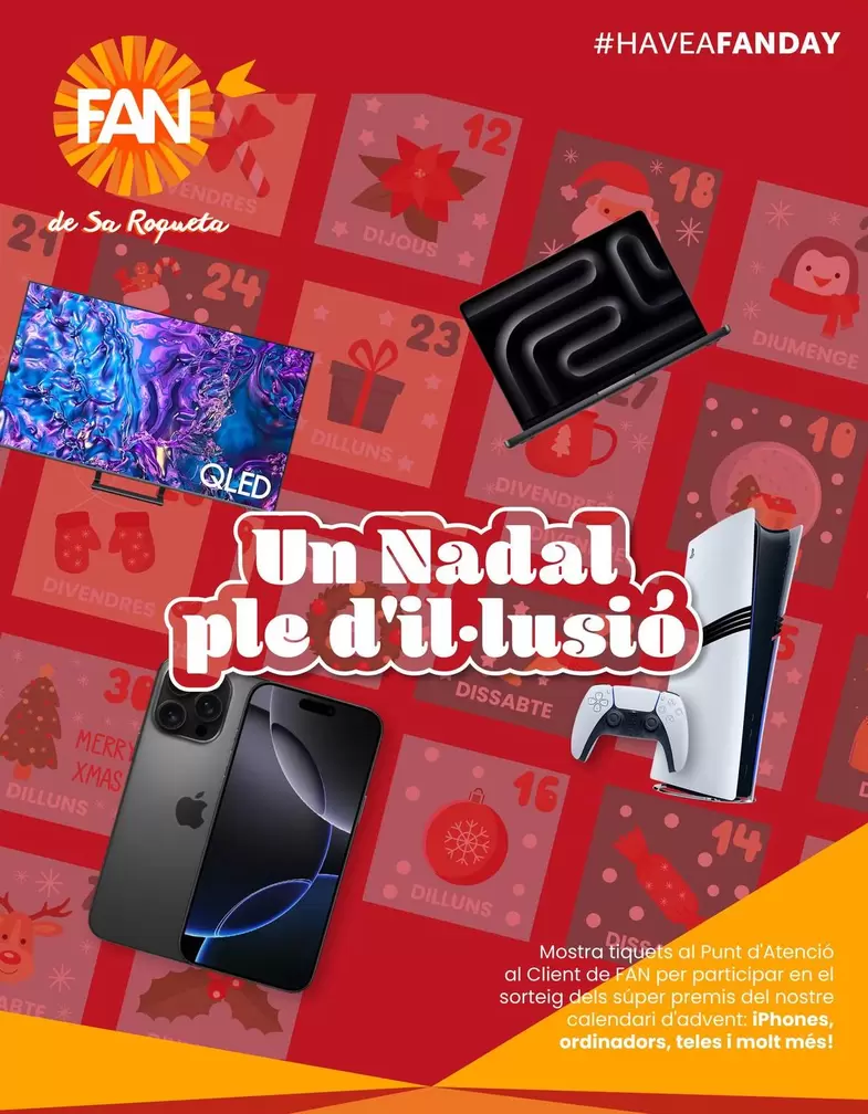 Oferta de Un Natal Ple D'Il Jusio en Fan Mallorca Shopping