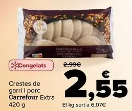 Oferta de Carrefour - Empanadillas De Cochinillo Y Cerdo Extra por 2,55€ en Carrefour