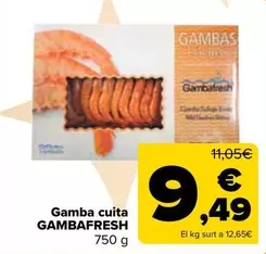 Oferta de Gambafresh - Gamba Cocida  por 9,49€ en Carrefour