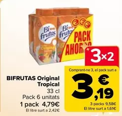 Oferta de Bifrutas - Original Tropical en Carrefour