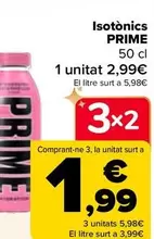 Oferta de Prime - Isotonicos   en Carrefour