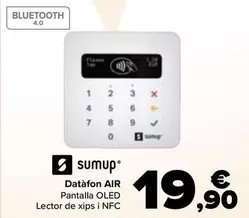 Oferta de Sumup - Datafono Air por 19,9€ en Carrefour