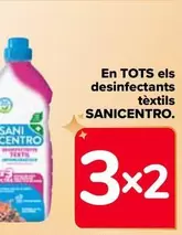 Oferta de Sanicentro - En Todos Los Desinfectantes Textiles  en Carrefour