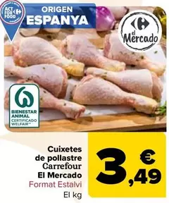 Oferta de Carrefour - Jamoncitos  De Pollo  El Mercado por 3,49€ en Carrefour