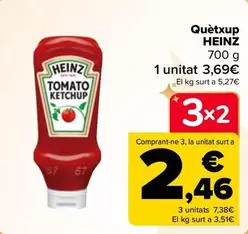 Oferta de Heinz - Ketchup  en Carrefour