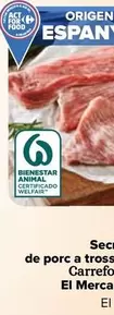 Oferta de Secreto De Cerdo En Trozos  Carrefour  El Mercado por 5,45€ en Carrefour