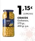 Oferta de Cidacos - por 1,15€ en Supermercados Lupa