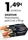 Oferta de Deleitum - Postre Tiramisu por 1,49€ en Supermercados Lupa