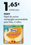 Oferta de Foxy - Papel De Cocina Cartapaglia Recomendado Para Fritos por 1,65€ en Supermercados Lupa