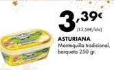 Oferta de La Asturiana - Mantequilla Tradicional por 3,39€ en Supermercados Lupa