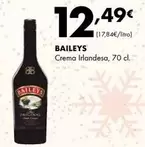 Oferta de Baileys - Crema Irlandesa por 12,49€ en Supermercados Lupa