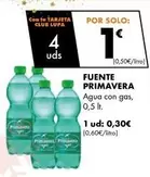 Oferta de Fuente Primavera - Fuente por 1€ en Supermercados Lupa