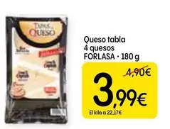 Oferta de Queso Tabla por 3,99€ en Dialprix