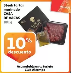 Oferta de Alcampo - Steak Tartar Marinado en Alcampo