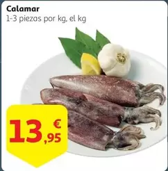 Oferta de Calamar por 13,95€ en Alcampo