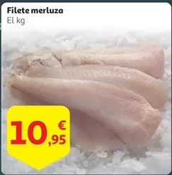 Oferta de Filete Merluza por 10,95€ en Alcampo