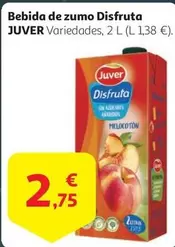 Oferta de Juver - Bebida De Zumo Disfruta por 2,75€ en Alcampo