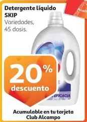 Oferta de Skip - Detergente Líquido en Alcampo