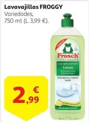 Oferta de Froggy - Lavavajillas por 2,99€ en Alcampo