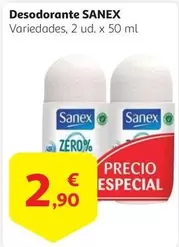 Oferta de Sanex - Desodorante por 2,9€ en Alcampo