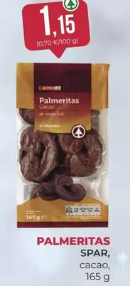 Oferta de Spar - Palmeritas por 1,15€ en SPAR Gran Canaria