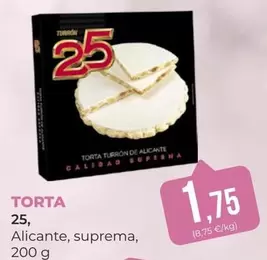 Oferta de Suprema - Torta por 1,75€ en SPAR Gran Canaria