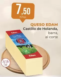 Oferta de Castillo de Holanda - Queso Edam por 7,5€ en SPAR Gran Canaria