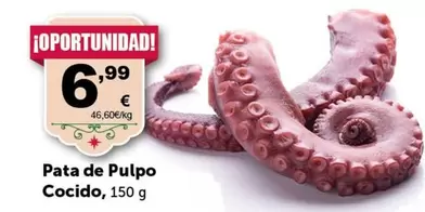 Oferta de Pulpo - Pata De  Cocido por 6,99€ en Masymas