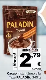 Oferta de Paladín - Cacao Instantáneo A La Taza por 2,79€ en Masymas