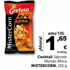 Oferta de MisterCorn - Cocktail Sabores Mundo Africa por 1,65€ en Masymas