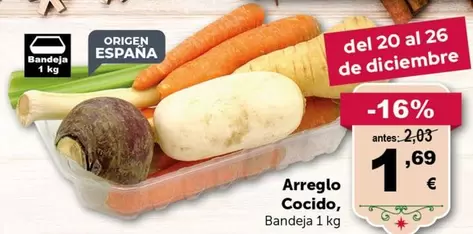 Oferta de Origen - Cocido por 1,69€ en Masymas