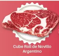 Oferta de Cube -  Roll De Novillo Argentino en Masymas