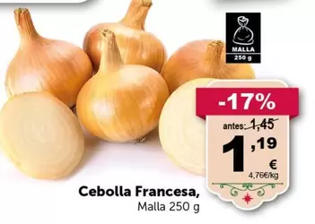 Oferta de Cebolla Francesa por 1,19€ en Masymas