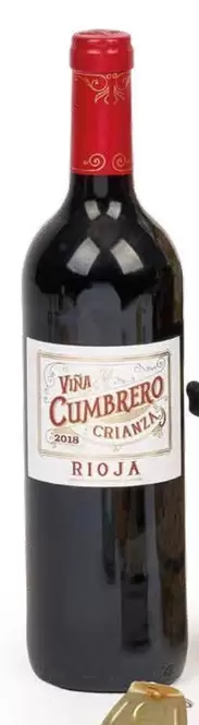 Oferta de Viña Cumbrero - Vino Crianza D.o.ca. Rioja por 2,99€ en SPAR Fragadis