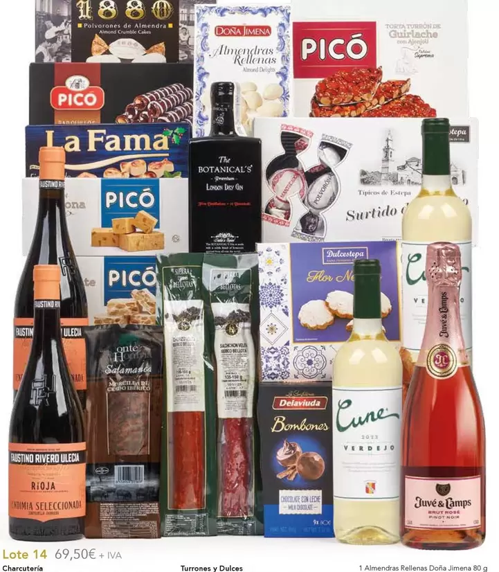 Oferta de Faustino - Lote 14 69,5o+via por 69,5€ en SPAR Fragadis